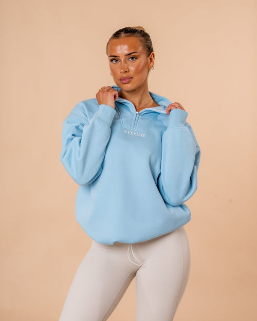 BABY BLUE SWEATSHIRT - VITCHI VILANI