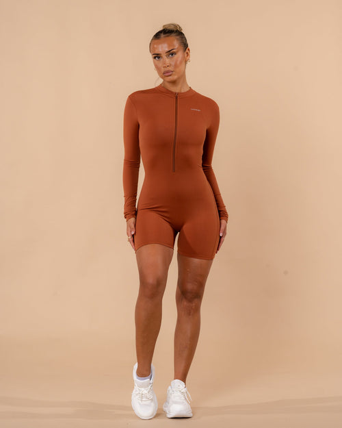 HALF BODYSUIT CHOCOLATE BROWN - VITCHI VILANI