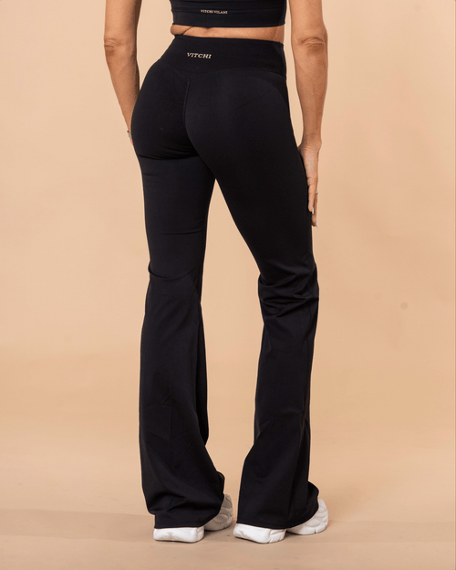 OLD MONEY BLACK FLARES - VITCHI VILANI