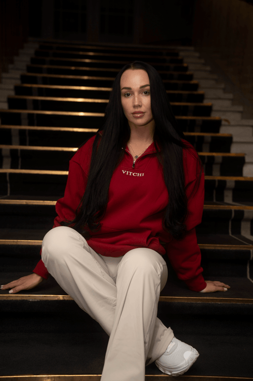 Premium Sweatshirt Red Wine - VITCHI VILANI