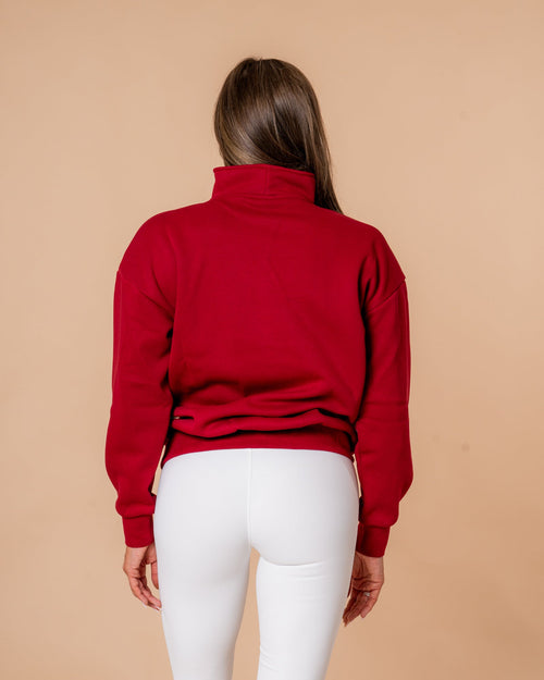 Premium Sweatshirt Red Wine - VITCHI VILANI