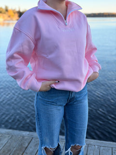 BABY PINK SWEATSHIRT